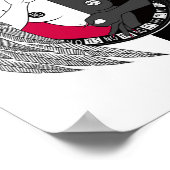 ジェミニエンジェルデーモンアニメイラストレーション ポスター (角)