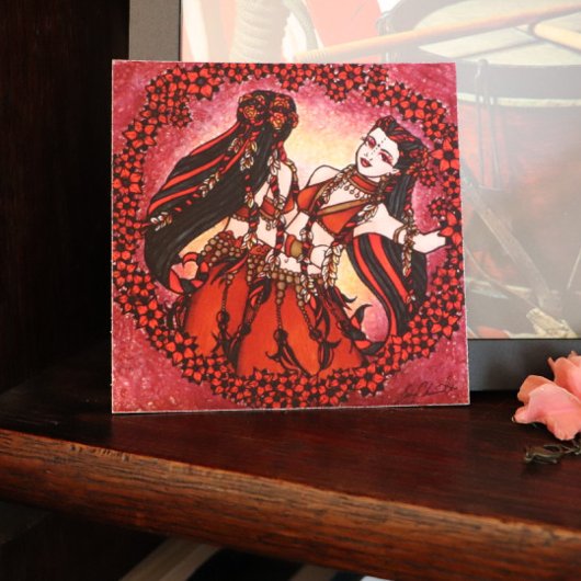 ジェミニオリジナルベリーダンスアートポスター ポスター