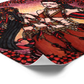 ジェミニオリジナルベリーダンス ポスター (角)