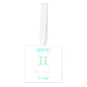 ジェミニオーナメント キューブオーナメント (正面)