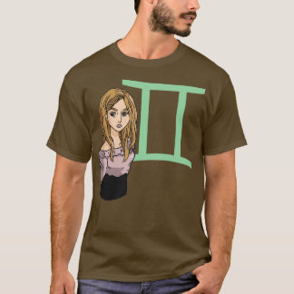 ジェミニガールグリーン Tシャツ