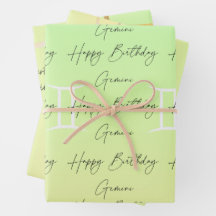 ジェミニコロストロギー誕生日