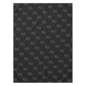 ジェミニコンステレーションマップ版木、銅版、版画バイヘベリウス テーブルクロス (正面)