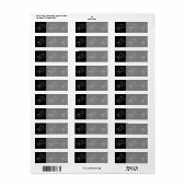 ジェミニコンステレーションマップ版木、銅版、版画バイヘベリウス ラベル (フルシート)