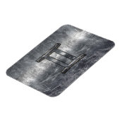 ジェミニサインイ動揺してンシバー鋼スタイル マグネット (左側)