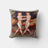 ジェミニザツインズ〔占星術の〕十二宮図サインバースデーパーティー クッション (正面)