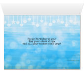 ジェミニシンボルハッピーバースデー占星術〔占星術の〕十二宮図 (内部横(下))