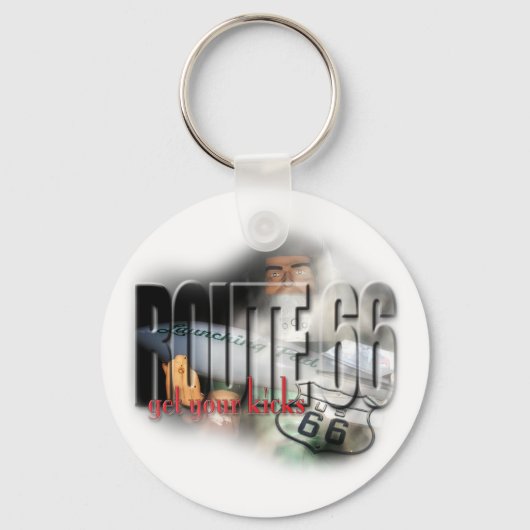 ジェミニジャイアント – ルート66 キーホルダー (正面)