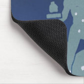 ジェミニツインコンステレーションヴィンテージ〔占星術の〕十二宮図星占い マウスパッド (コーナー)