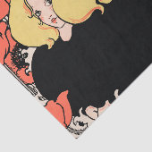 ジェミニツインズレッドとブラックツインズアールデコ 薄葉紙 (詳細)