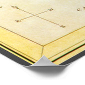 ジェミニツインズヴィンテージコンステレーションウラニア鏡 ポスター (角)