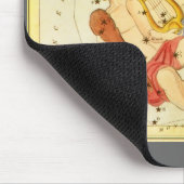 ジェミニツインズヴィンテージコンステレーションウラニア鏡 マウスパッド (コーナー)