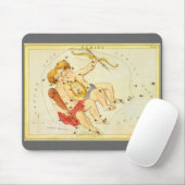 ジェミニツインズヴィンテージコンステレーションウラニア鏡 マウスパッド (マウス)