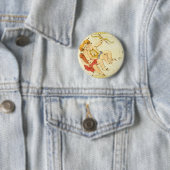 ジェミニツインズヴィンテージコンステレーションウラニア鏡 缶バッジ (インサイチュ)