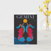 ジェミニノート カード (黄色い花)