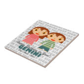 ジェミニハッピーバースデー タイル (側面)