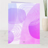 ジェミニハッピーバースデー/5月21日~6月20日 カード (裏面)