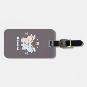 ジェミニバンニーズキュードルズ – 〔占星術の〕十二宮図調和 ラゲッジタグ (正面横)