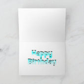 ジェミニバースデー・カード カード (内部)