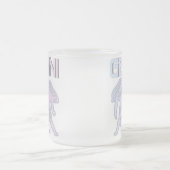 ジェミニパステル フロストグラスマグカップ (中央)