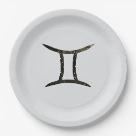 ジェミニパーティー9インチラウンド紙プレート ペーパープレート