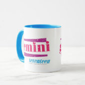 ジェミニピンク マグカップ (正面左)