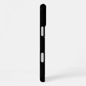 ジェミニフォンケース、ブラック iPhoneケース (右側面)