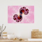 ジェミニフラクタルアート ポスター (キッチン)