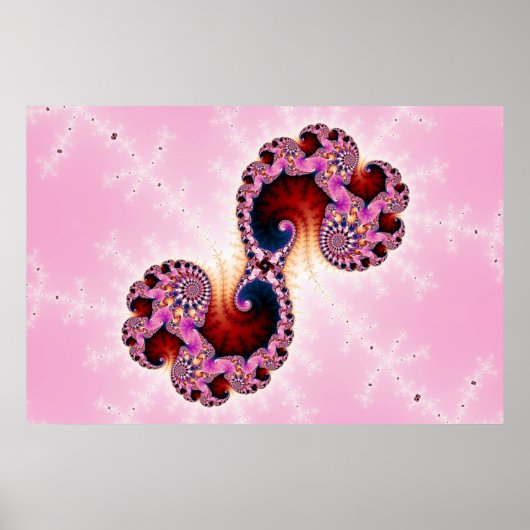 ジェミニフラクタルアート ポスター (正面)