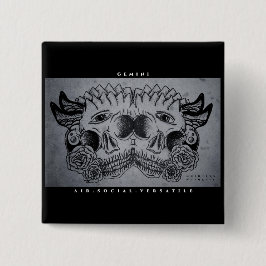 ジェミニプリント 缶バッジ