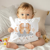 ジェミニベビー – あなたのツインスター〔占星術の〕十二宮図子供部屋 クッション