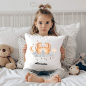 ジェミニベビー – あなたのツインスター〔占星術の〕十二宮図子供部屋 クッション