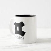 ジェミニマグ ツートーンマグカップ (正面左)