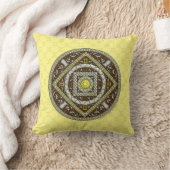 ジェミニマンダラ枕 クッション (ブランケット)