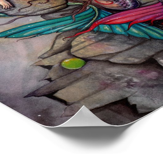 ジェミニメルメイズファンタジーアートポスター ポスター (角)