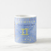 ジェミニヴィンテージ〔占星術の〕十二宮図 コーヒーマグカップ (中央)