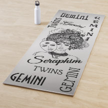 ジェミニ仮面レディ〔占星術の〕十二宮図シルバーパーソナル