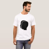 ジェミニ占星術のシンボル記号5 Tシャツ (正面フル)