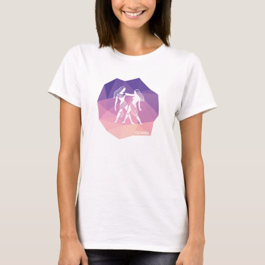 ジェミニ占星術サインモダンキッチン Tシャツ (正面)