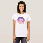 ジェミニ占星術サインモダンキッチン Tシャツ (正面フル)