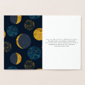 ジェミニ占星術|のパーソナライズな(占星術の)十二宮図の印 箔カード (内部)