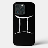 ジェミニ双子の星占いサインMay June誕生日 Case-Mate iPhoneケース (裏面)