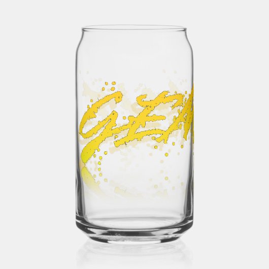 ジェミニ反射 ガラス缶 (正面)