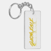 ジェミニ反射 キーホルダー (正面左)