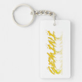 ジェミニ反射 キーホルダー (正面)