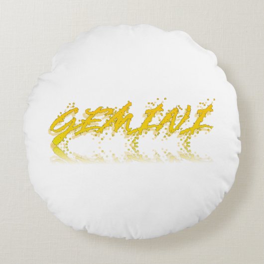 ジェミニ反射 ラウンドクッション (正面)