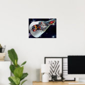 ジェミニ宇宙船 ポスター (ホームオフィス)