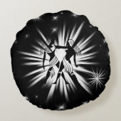 ジェミニ徴候 ラウンドクッション (裏面)