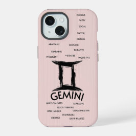 ジェミニ星座のホロスコープの特徴 女子 iPhone 15ケース
