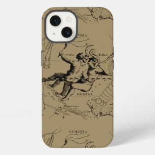 ジェミニ星座図 ヘヴェリウス 1690年頃 iPhone 13ケース